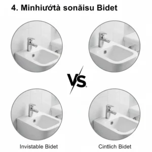 A comparison chart showing the price difference of a BidetKing product before and after applying a discount code/using a BidetKing coupon.