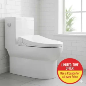"A high-quality Bidet King toilet and integrated bidet system, which can be bought at a lower price using a bidet king coupon code."